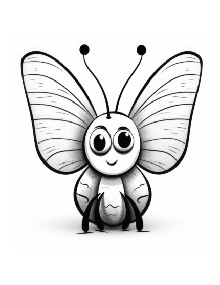 Free Butterfly Buddies Coloring Page 25