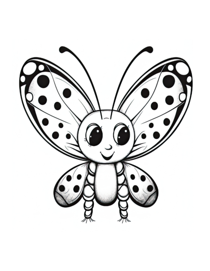 Free Butterfly Buddies Coloring Page 27