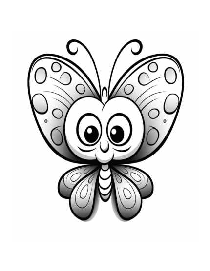 Free Butterfly Buddies Coloring Page 53