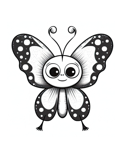 Free Butterfly Buddies Coloring Page 57