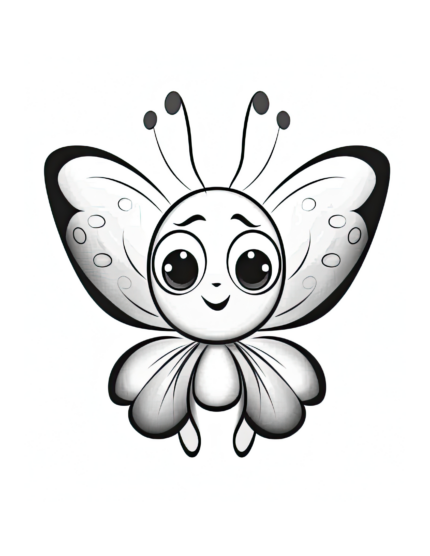 Free Butterfly Buddies Coloring Page 63