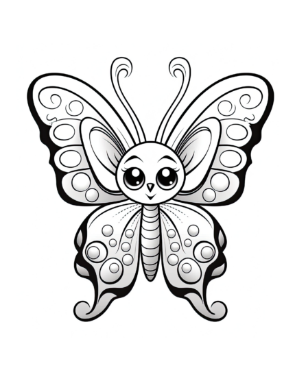 Free Butterfly Buddies Coloring Page 21