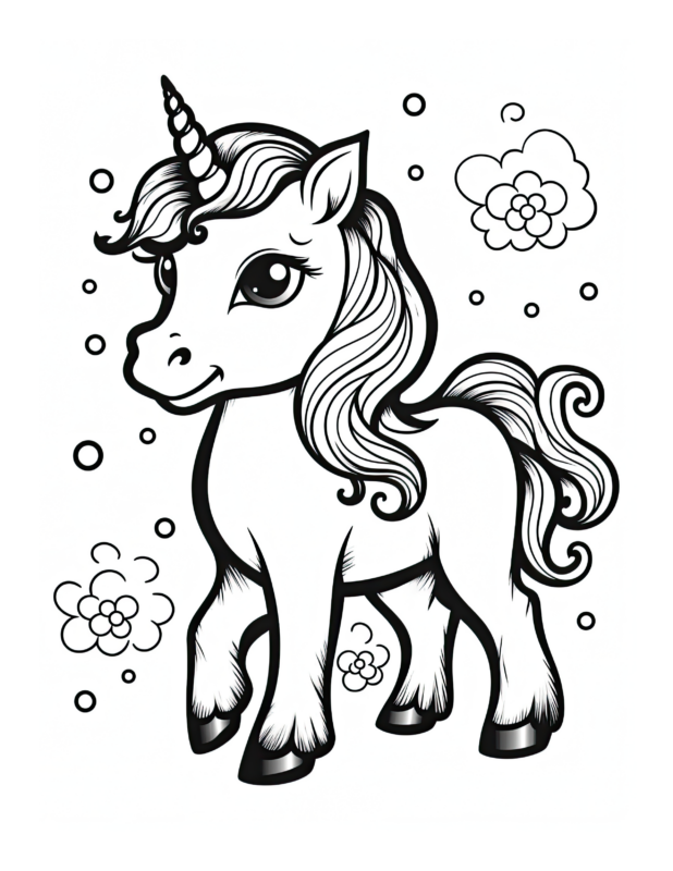 Free Printable Kingdom Chronicles - Unicorn Coloring Page For Kids And ...