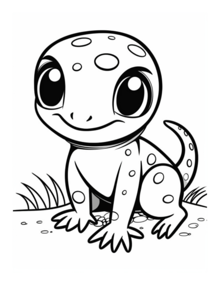 Free Lizard Coloring Page for Kids: Explore the World of Reptiles