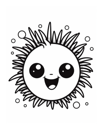 Free Cute Sun Coloring Page 75
