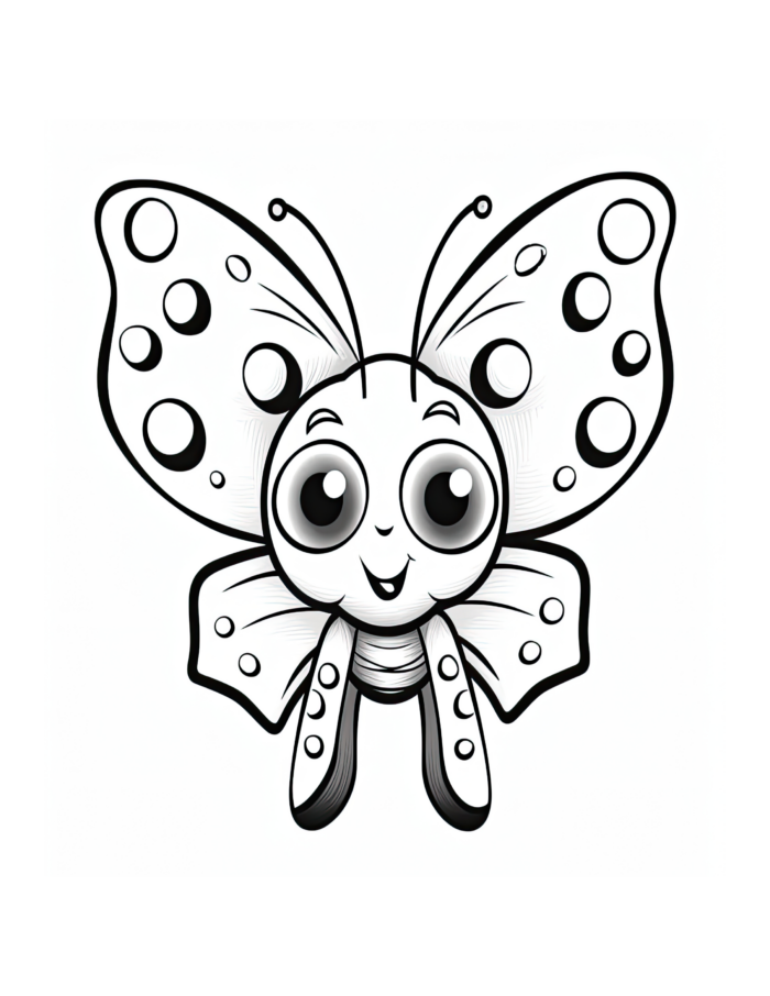 Free Butterfly Buddies Coloring Page 67