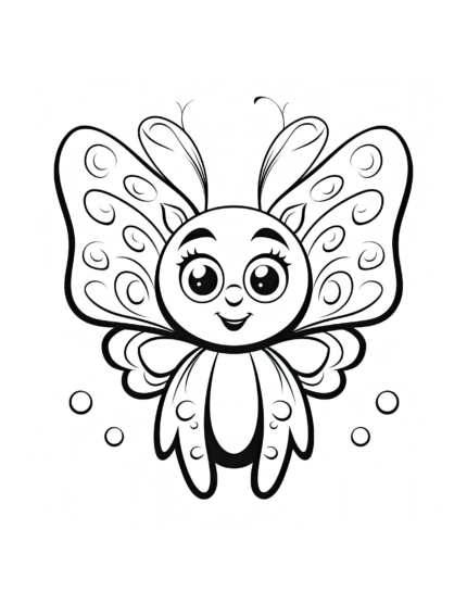 Free Butterfly Buddies Coloring Page 69