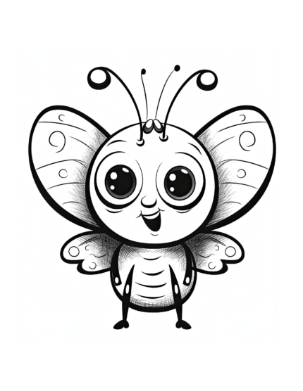 Free Butterfly Buddies Coloring Page 73