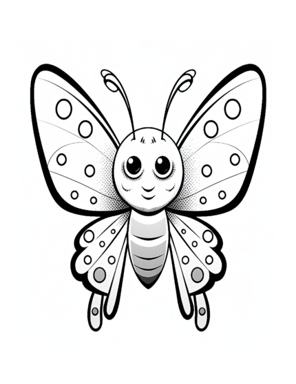Free Magical Butterfly Buddies Coloring Page