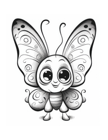 Free Butterfly Buddies Coloring Page: Explore the World of Friendship