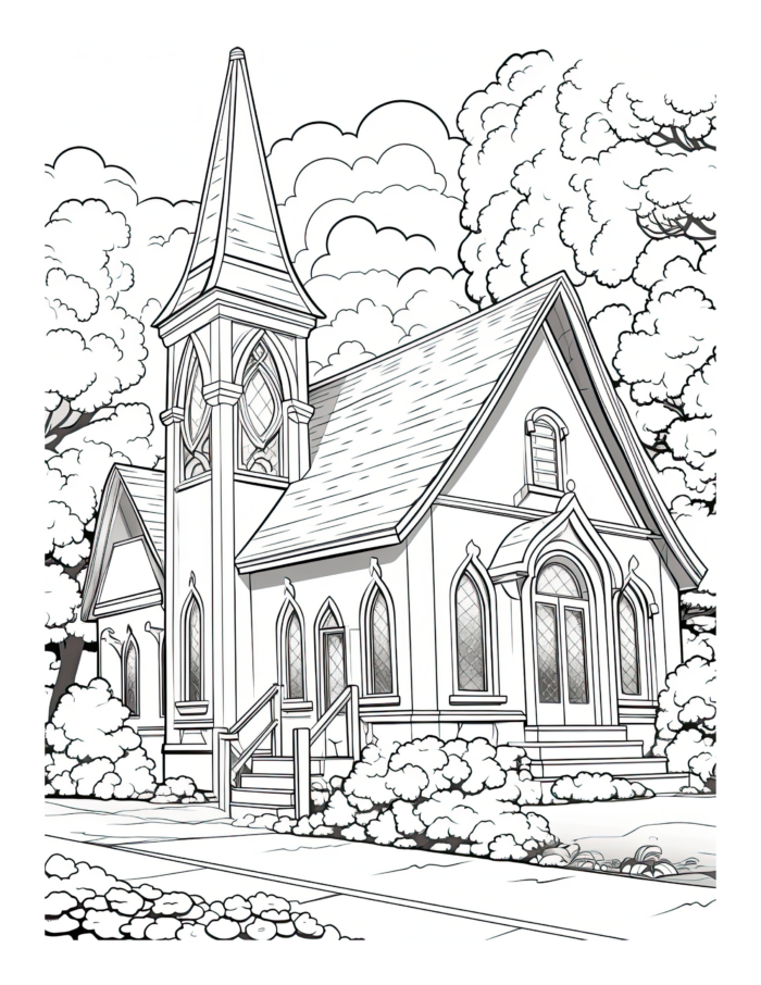 Free Country Life Coloring Page 21
