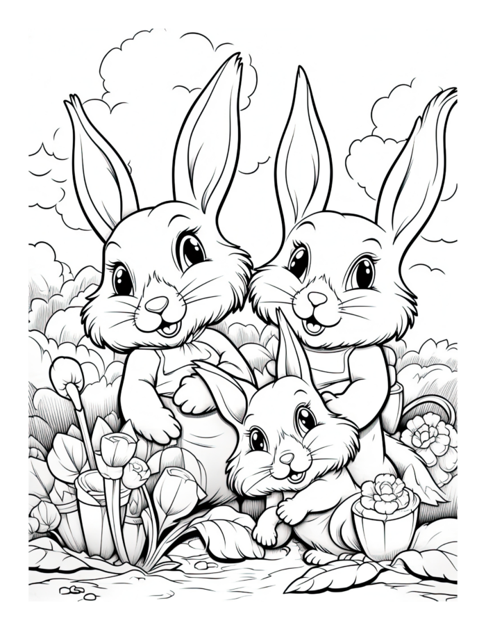 Free Country Life Coloring Page 47