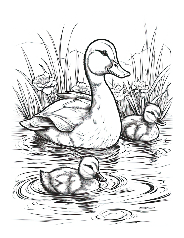 Free Country Life Coloring Page 61