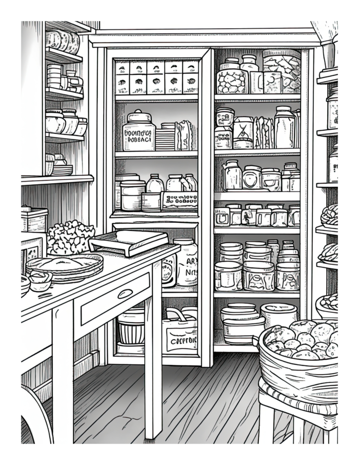 Free Country Life Coloring Page 65
