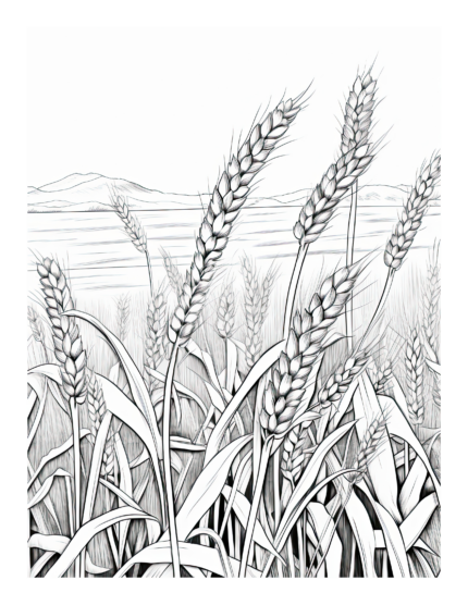 Free Country Life Coloring Page 75