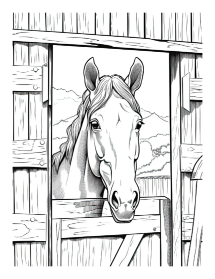 Free Country Life Coloring Page 83