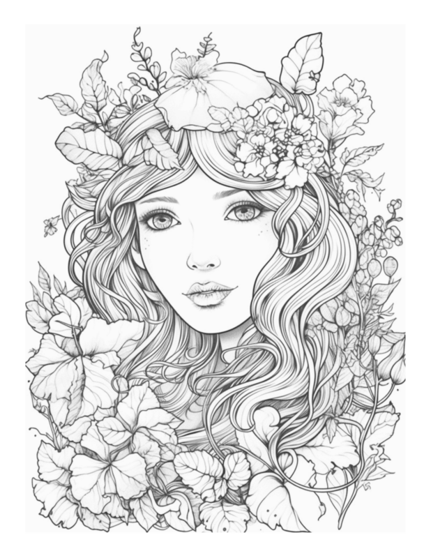 Free Printable Forest Friends - Enchanted Fairies Coloring Page For ...