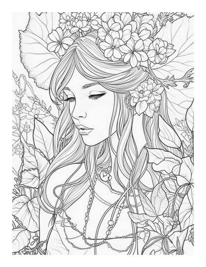 Enchanted Fairy Free Coloring Page: Unleash Your Imagination in a Magical World