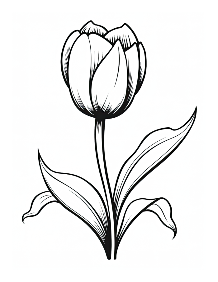 Free Printable Coloring Paradise -Snow Drop Coloring Page For Kids And ...