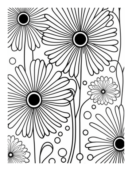 Free Flower Mandala Coloring Page 37