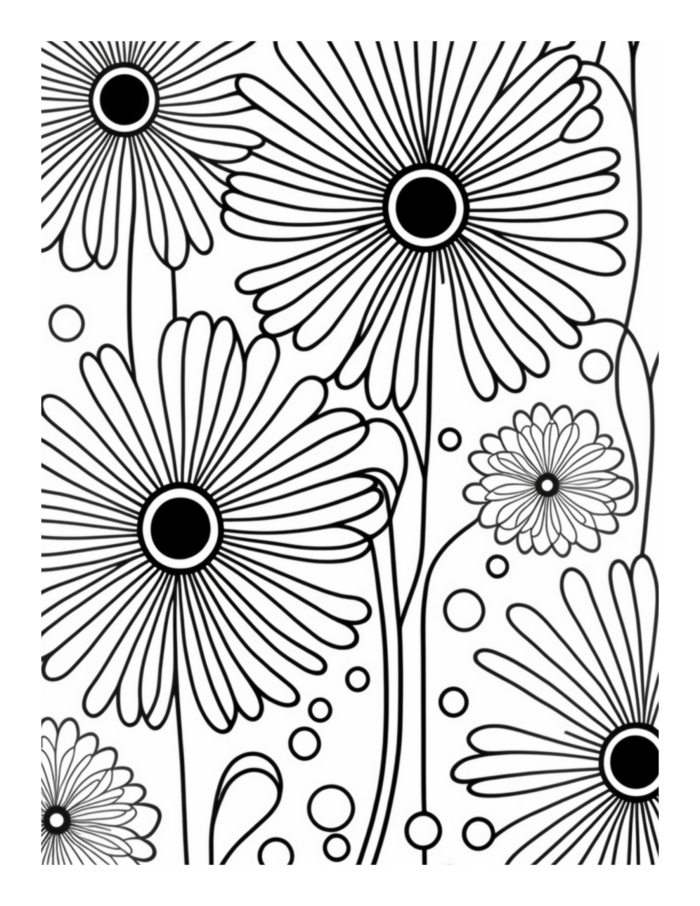 Free Flower Mandala Coloring Page 37