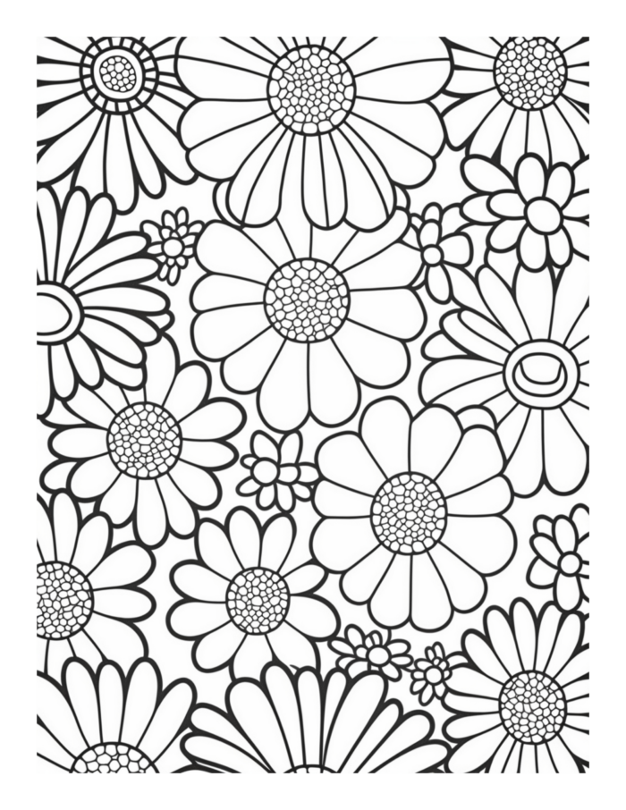 Free Flower Mandala Coloring Page 39