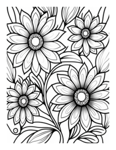 Free Flower Mandala Coloring Page: Find Harmony in Nature's Beauty