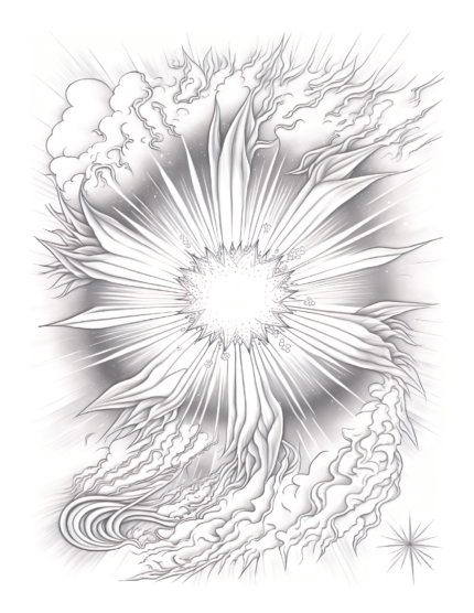 Free Galaxy Space Coloring Page 57