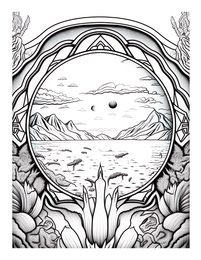 Free Galaxy Space Coloring Page 85