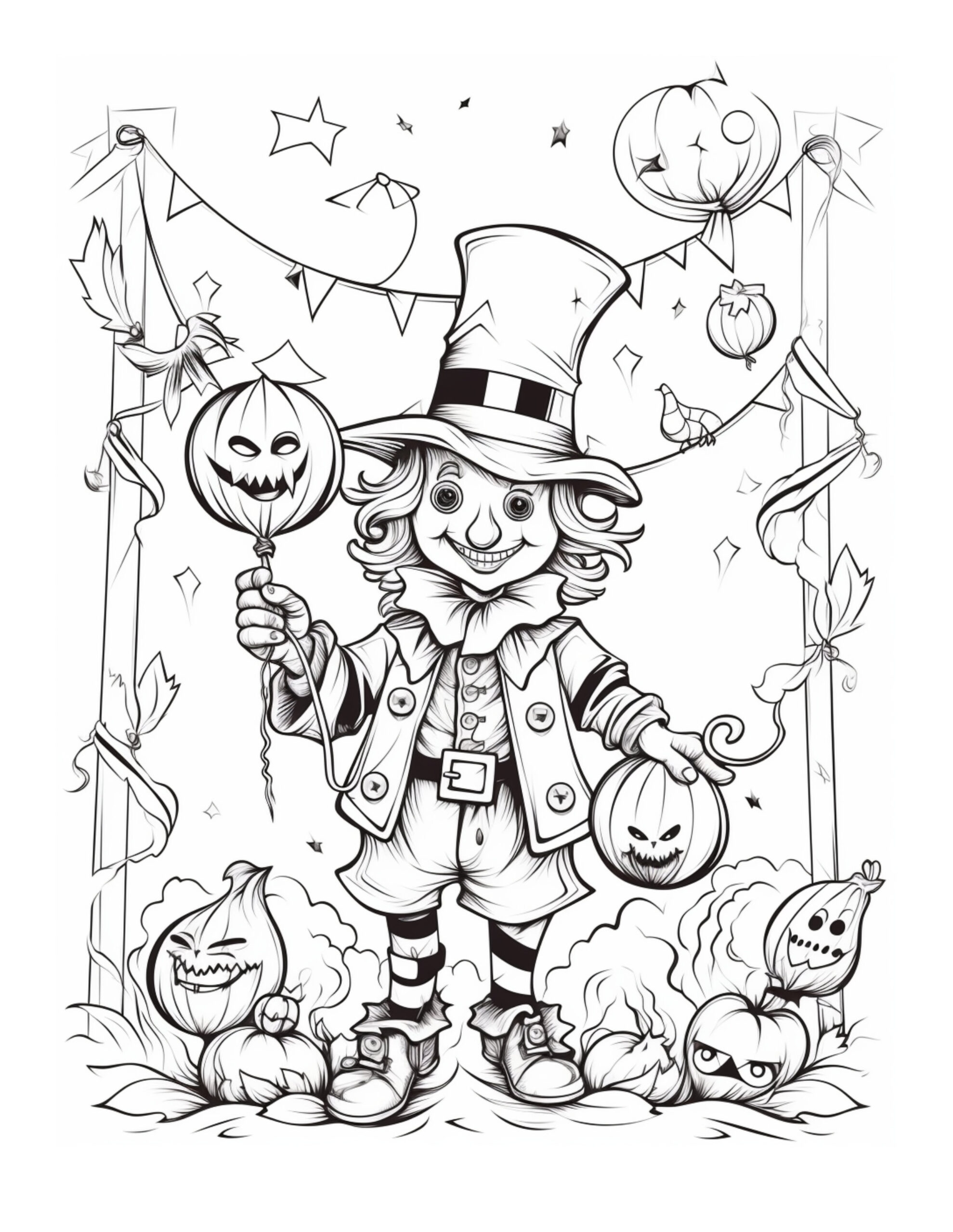 Free Halloween Coloring Page 141 scaled