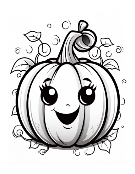 Free Halloween Coloring Page 17