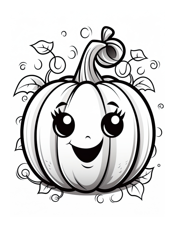 Free Halloween Coloring Page 17