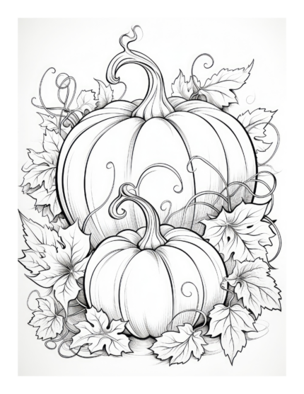 Free Halloween Coloring Page 25