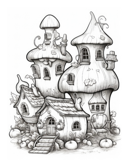 Free Halloween Coloring Page 27