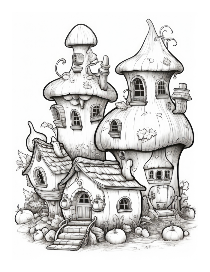 Free Halloween Coloring Page 27