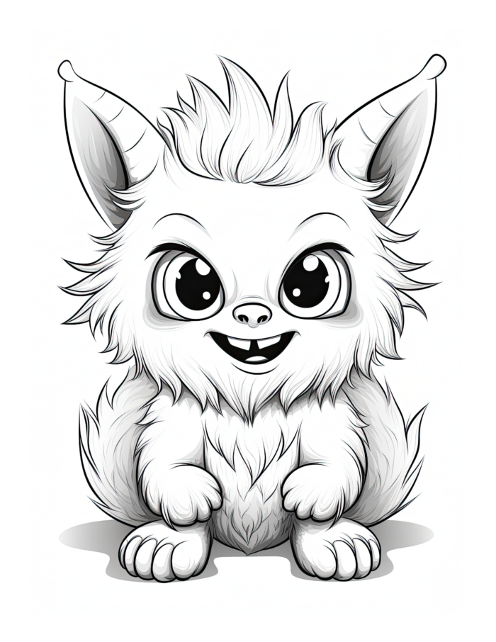 Free Halloween Coloring Page 63