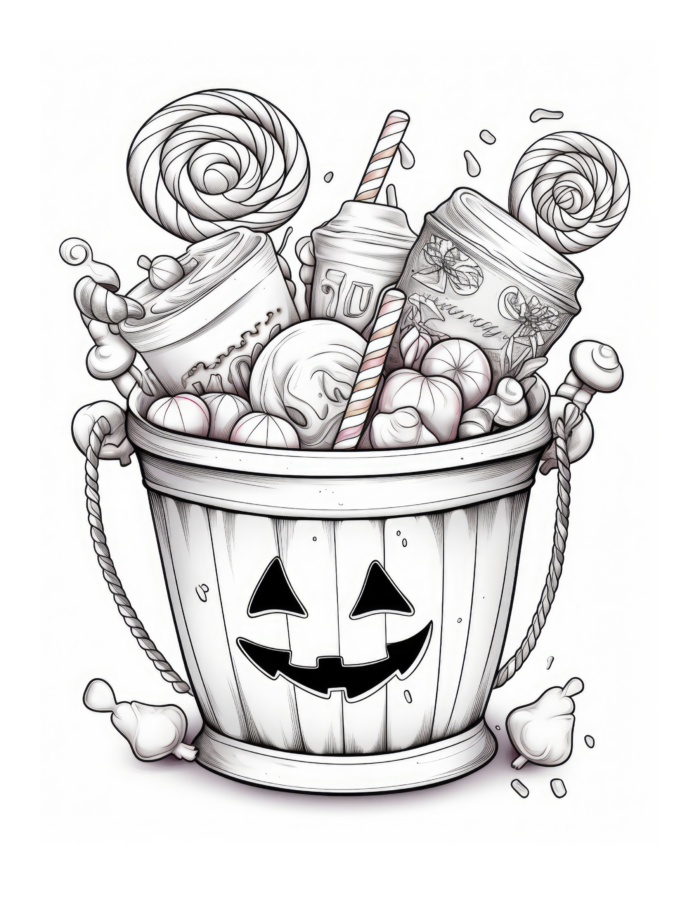 Free Halloween Coloring Page 71