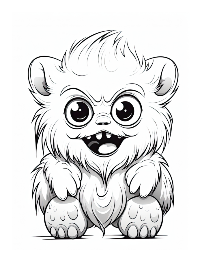 Free Halloween Coloring Page 77