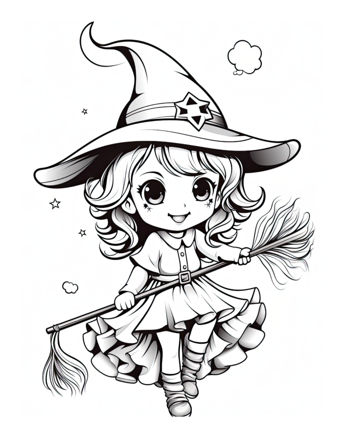 Free Halloween Coloring Page 91