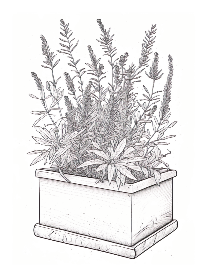 Free Plant Coloring Page 51