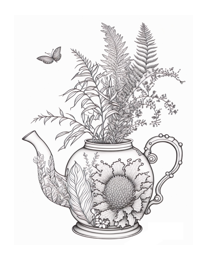 Free Plant Coloring Page 63