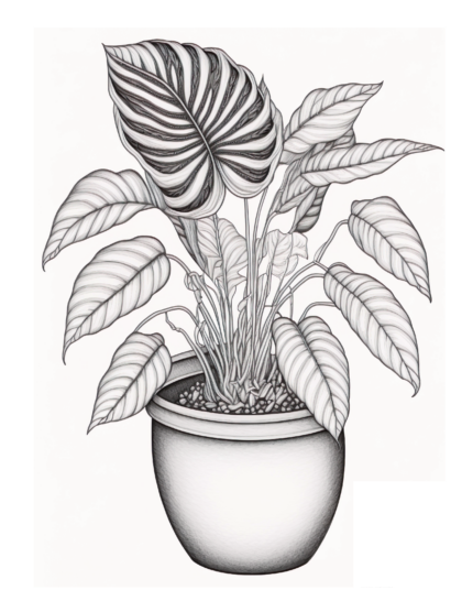 Free Plant Coloring Page 85