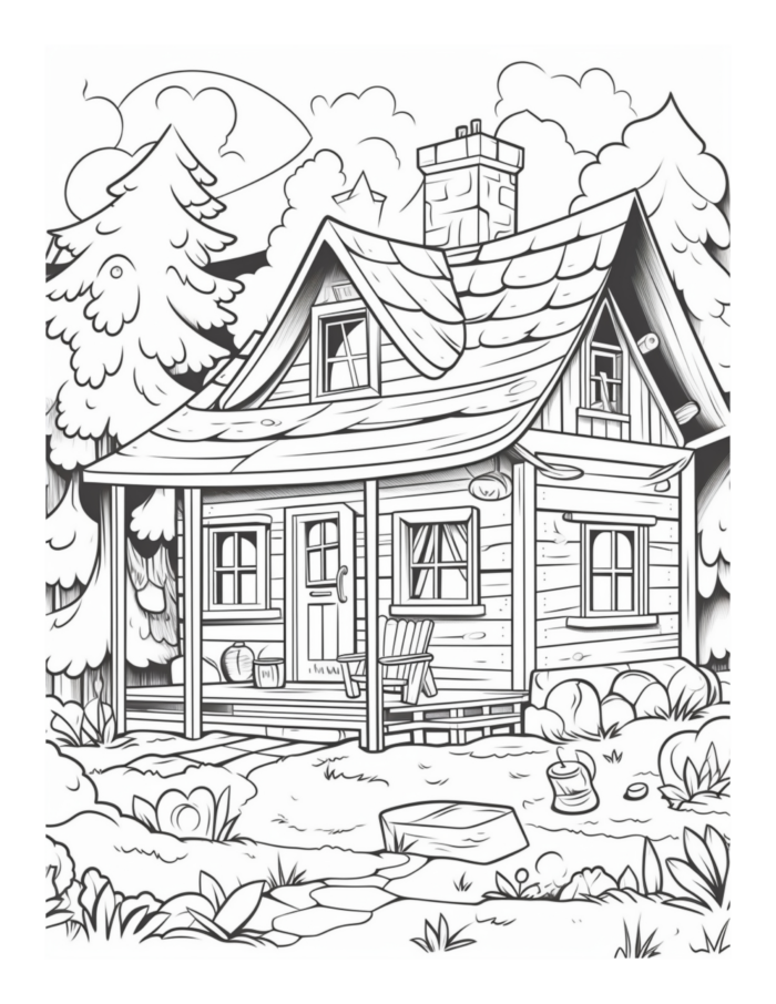 Free Quiet Moments Coloring Page 21