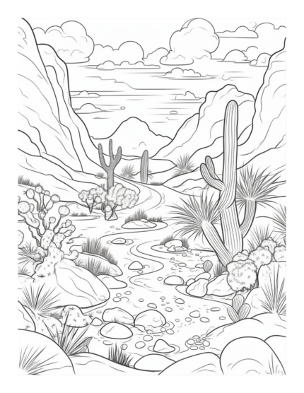 Free Quiet Moments Coloring Page 27