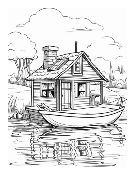 Free Quiet Moments Coloring Page 33