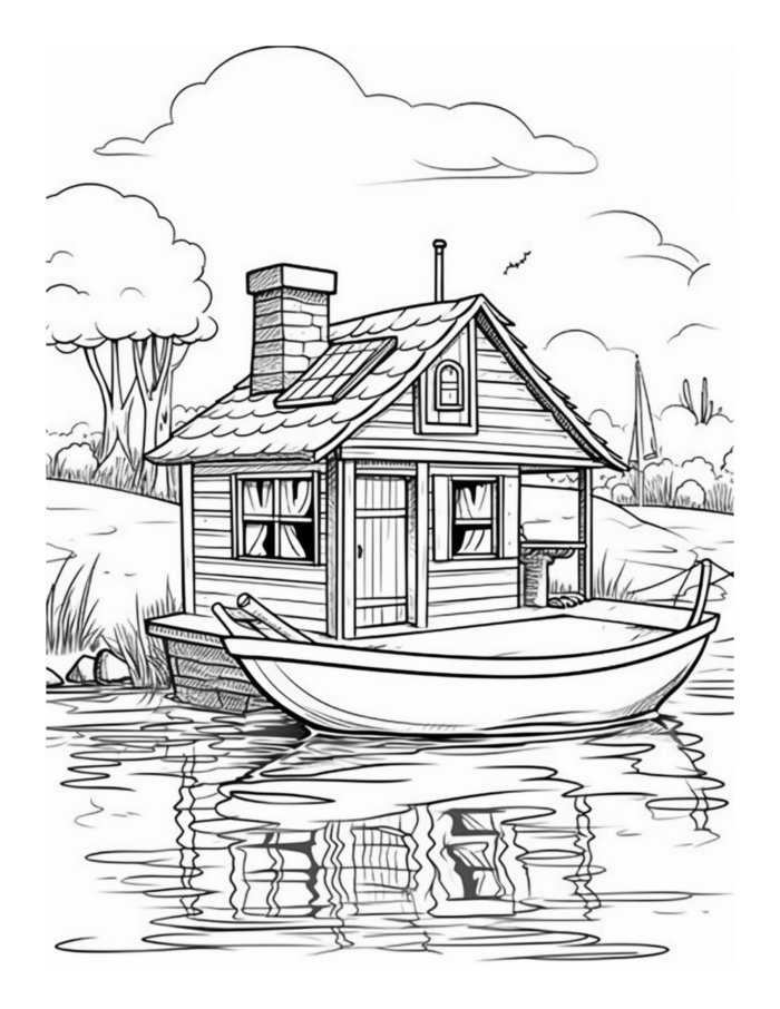 Free Quiet Moments Coloring Page 33
