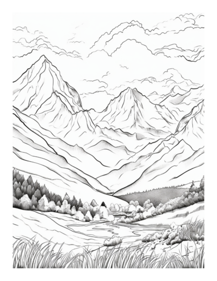 Free Quiet Moments Coloring Page 39