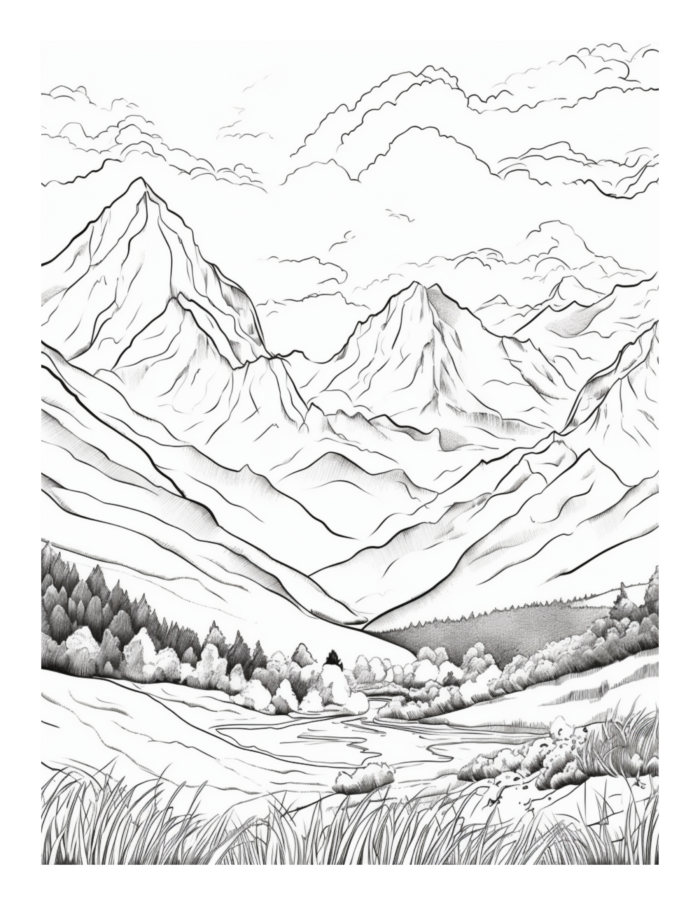 Free Quiet Moments Coloring Page 39