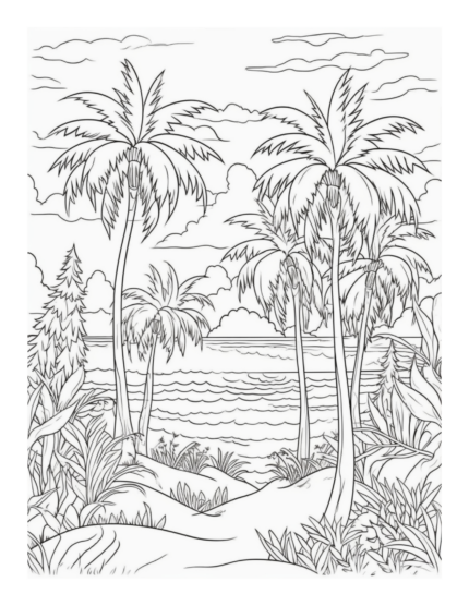 Free Quiet Moments Coloring Page 41