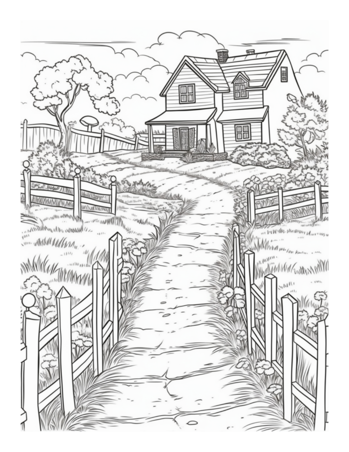 Free Quiet Moments Coloring Page 49